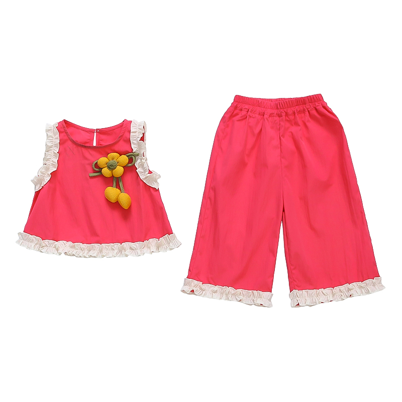 

Повседневная спортивная одежда для детей 3-7 лет PROTECTCAMEL, розовый красный