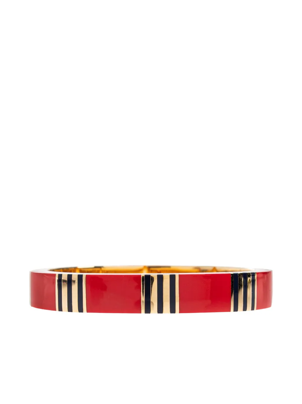 

Браслет T-STRIPE BANGLE Tory Burch, красный