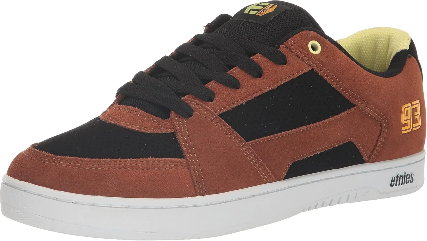 Мужские скейтбордистские кроссовки Etnies MC Rap Lo Top, черный/коричневый