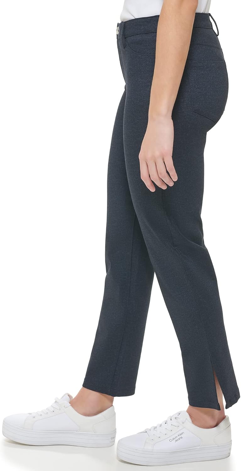 Женская спортивная куртка Calvin Klein Essential из эластичного денима (большие размеры), Med Indigo — фото 3