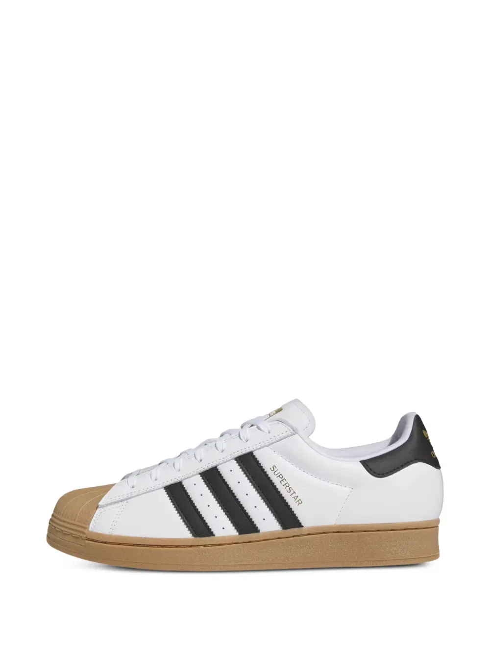Кроссовки с логотипом Superstar Adidas, белый