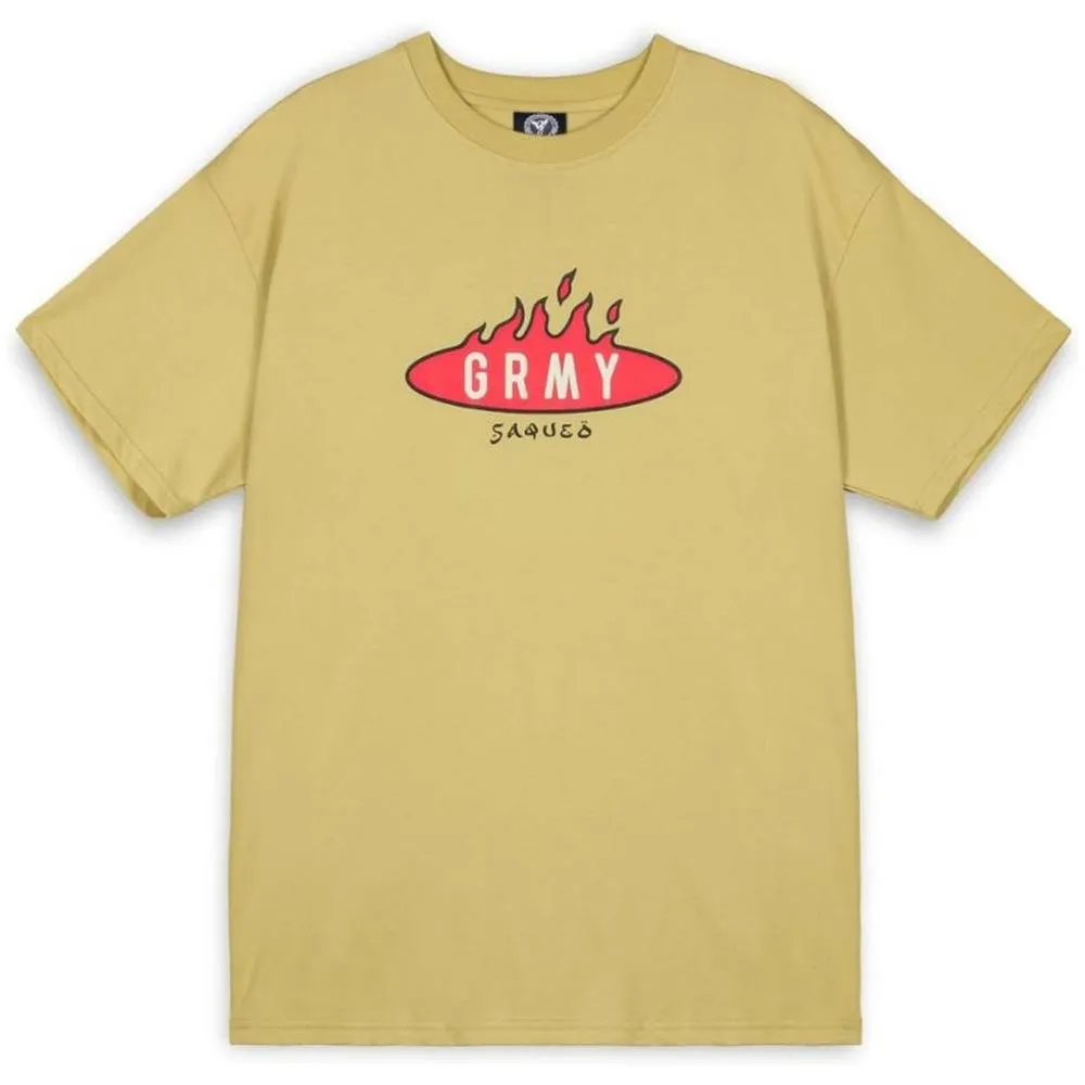 

Футболка Grimey Burn In Flames, зеленый