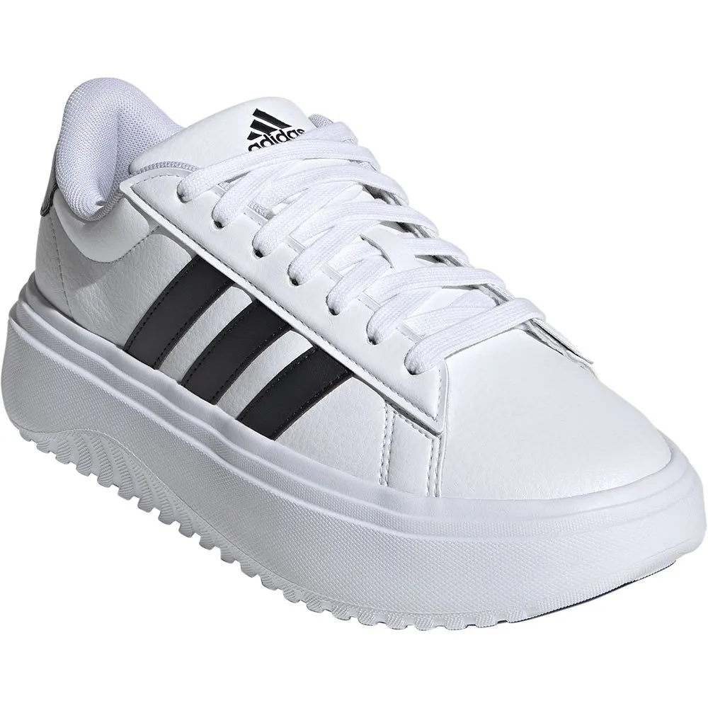 Кроссовки adidas Grand Court Platform, белый — фото 3