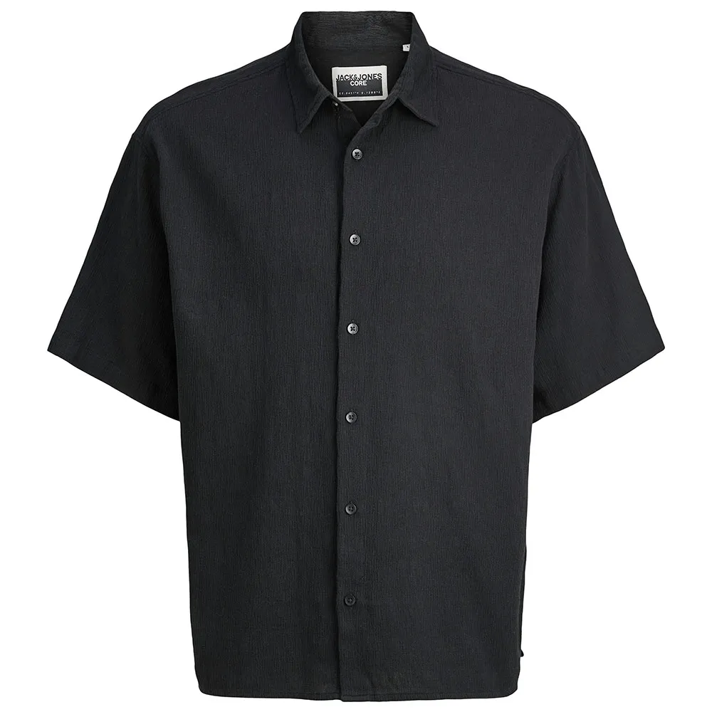 

Рубашка с коротким рукавом Jack & Jones Athletico Cringle Plus Size, черный