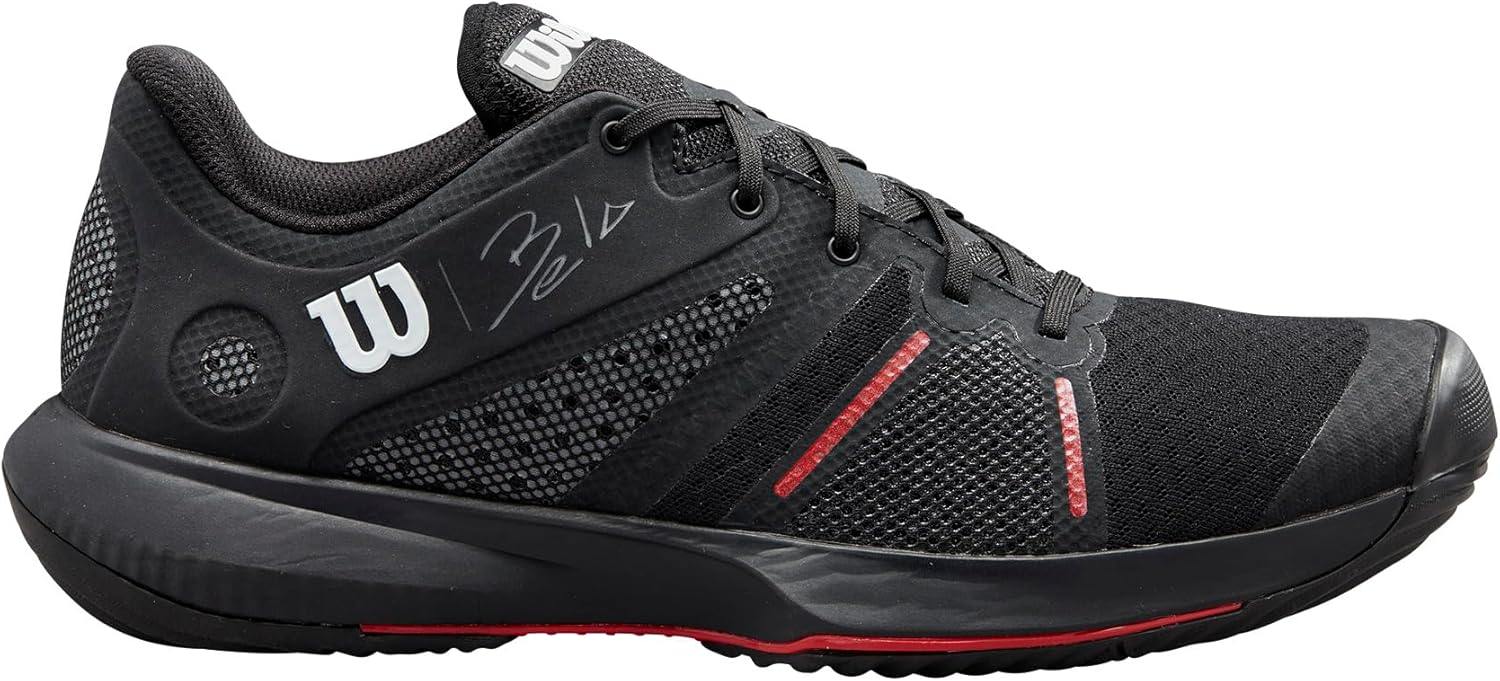 

Мужские кроссовки Wilson Bela Pro для паддл-тенниса, черный/красный