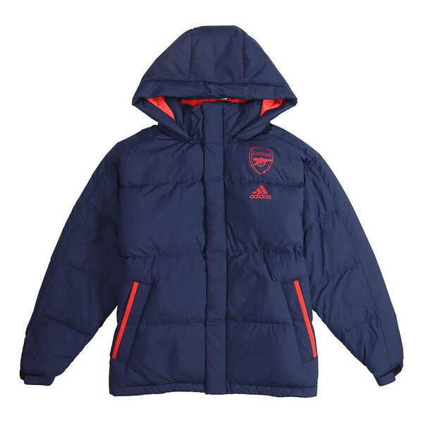 

Пуховик adidas Arsenal Soccer/Football Sports Down Jacket Blue, синий