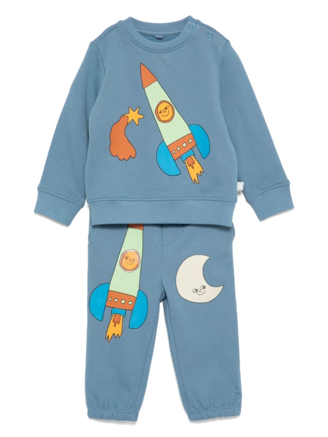 

Спортивный костюм с графичным принтом Stella McCartney Kids, синий