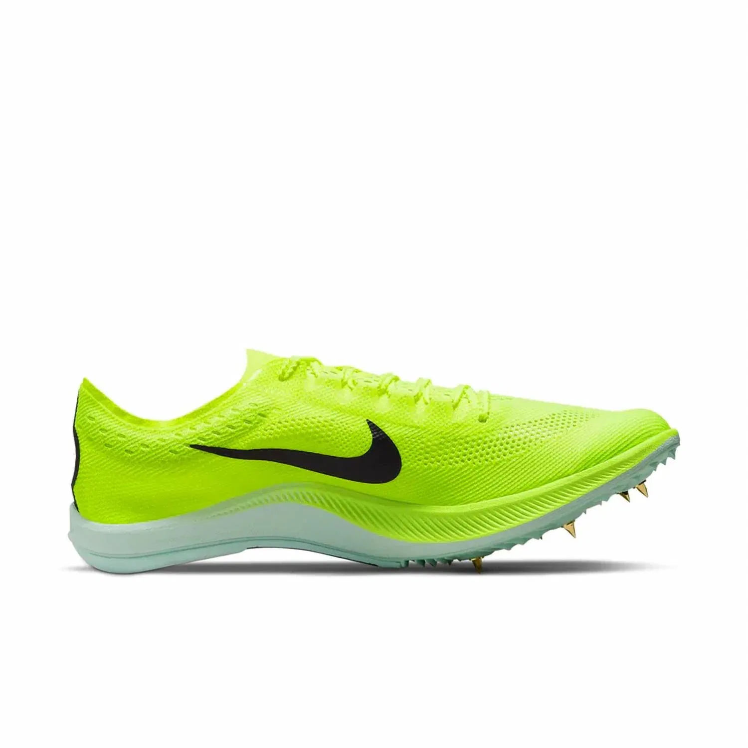 Nike Мужские кроссовки Zoomx Dragonfly Athletics Distance Spike Shoes в расцветке Volt/cave Purple-Mint Foam — фото 3