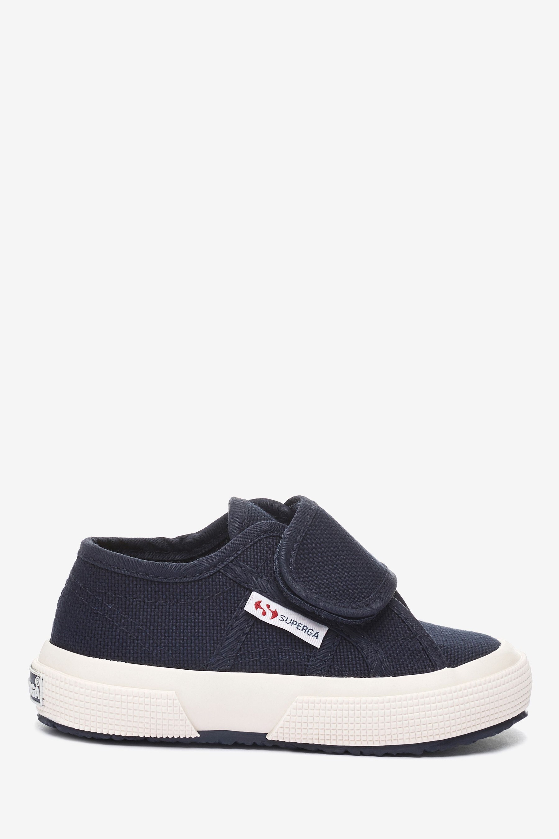 

Темно-синие кроссовки 2750 B с ремешком Superga, синий