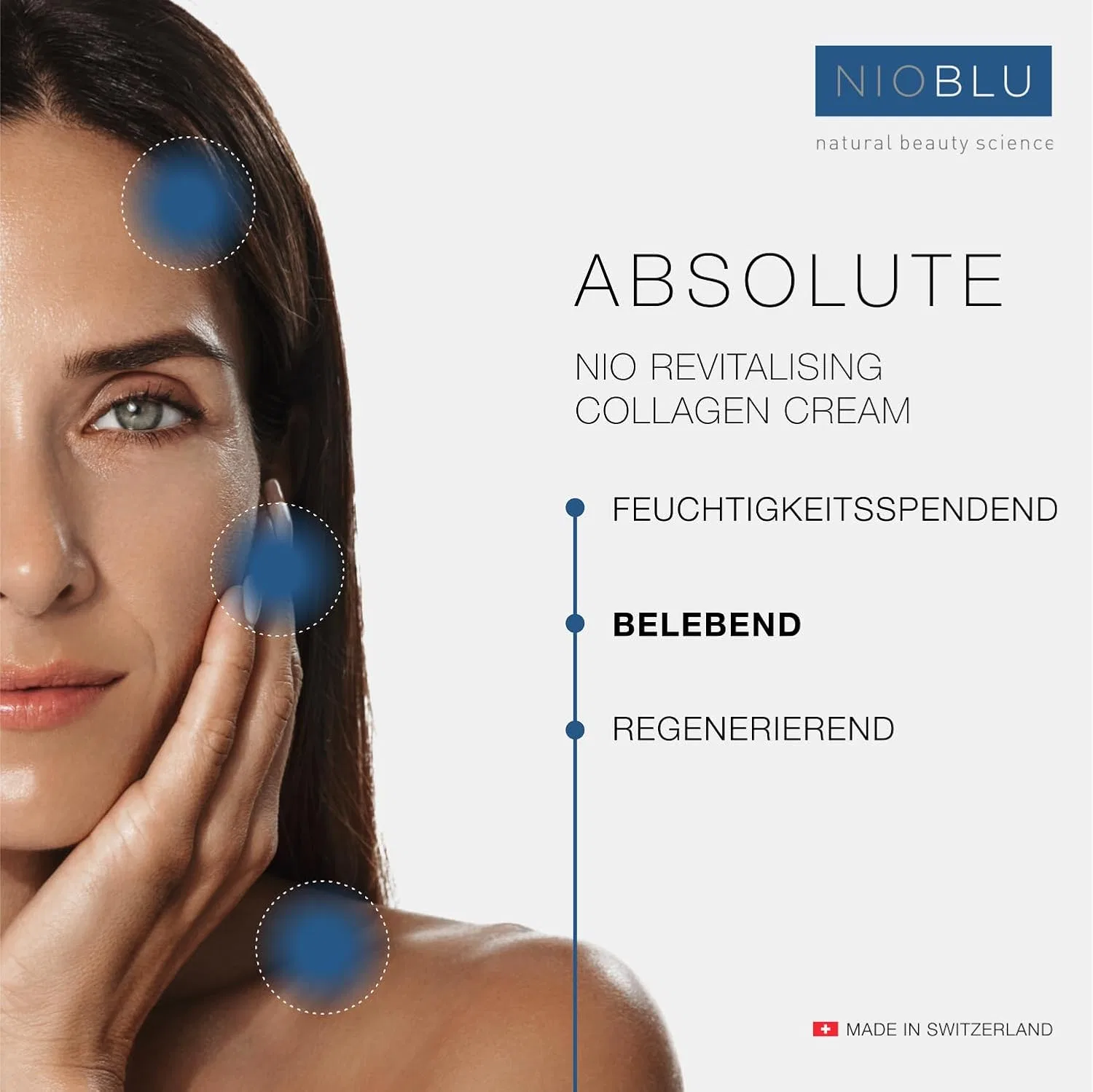 Крем для лица ‎Nioblu — Омолаживающий «Nio-Collagen Revitalising Cream» — фото 2