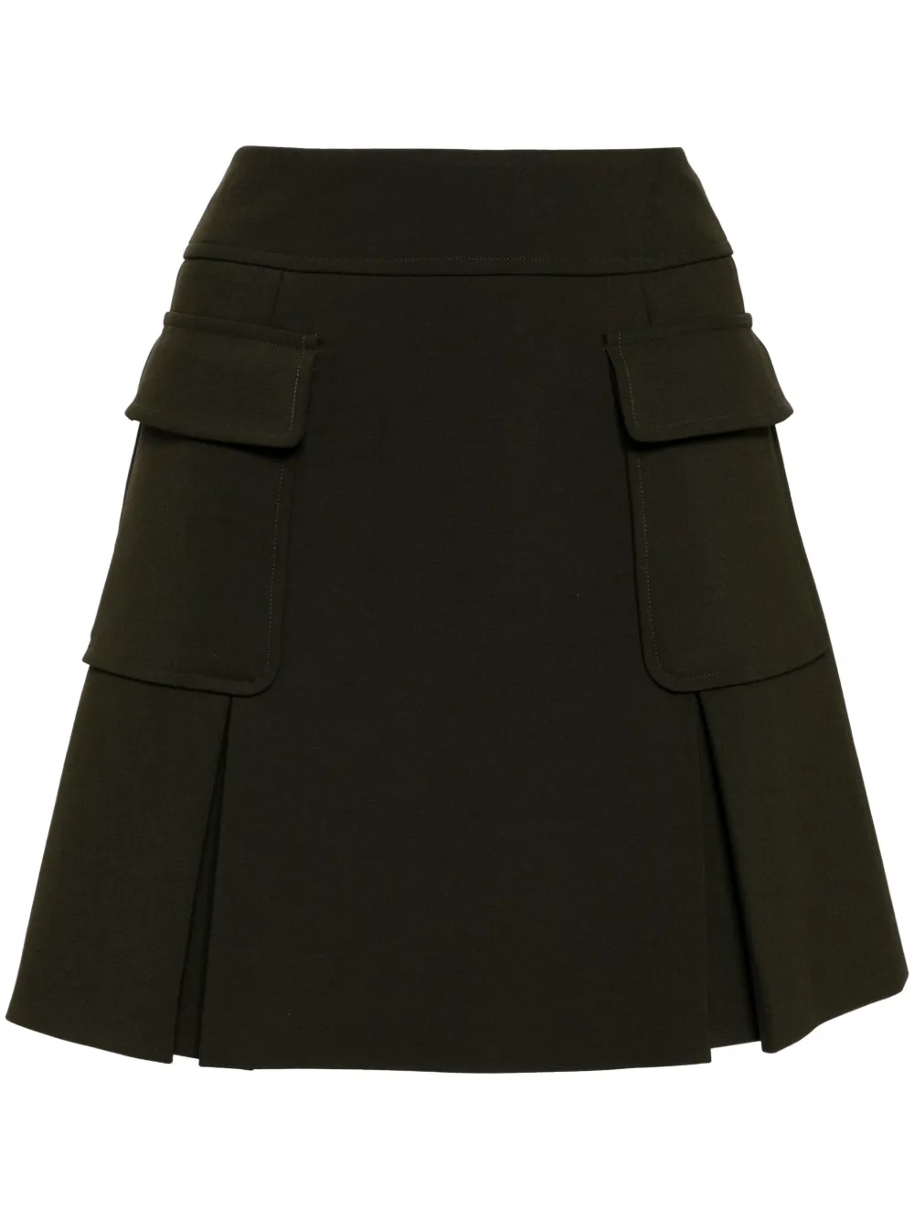 

Короткая юбка Cady Elie Saab, зеленый