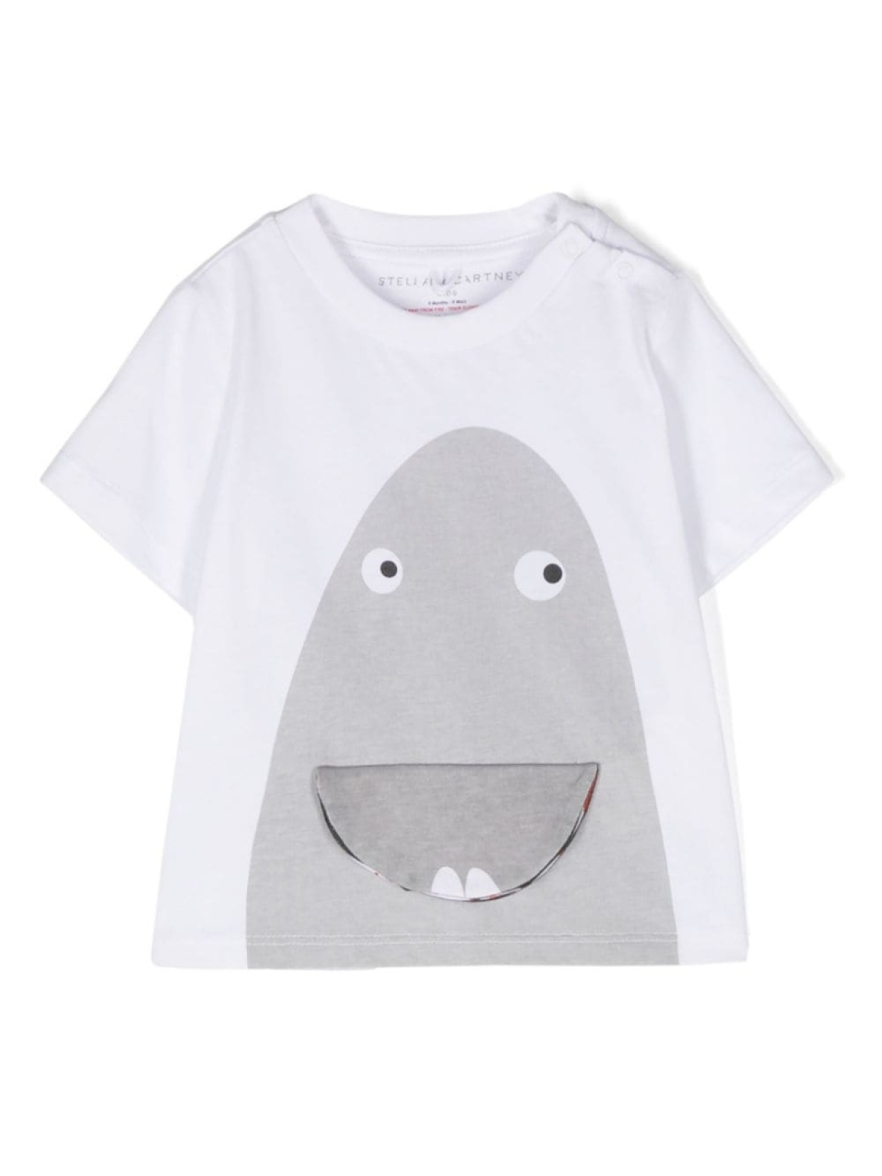 

Stella McCartney Kids футболка с принтом, белый