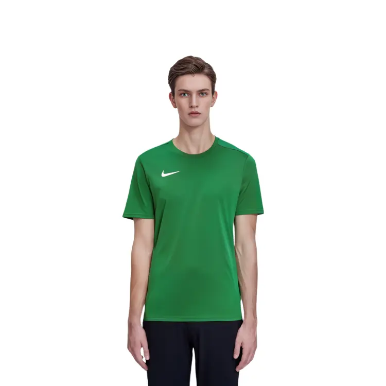 Футболка мужская сосново-зеленая Nike, зеленый — фото 3