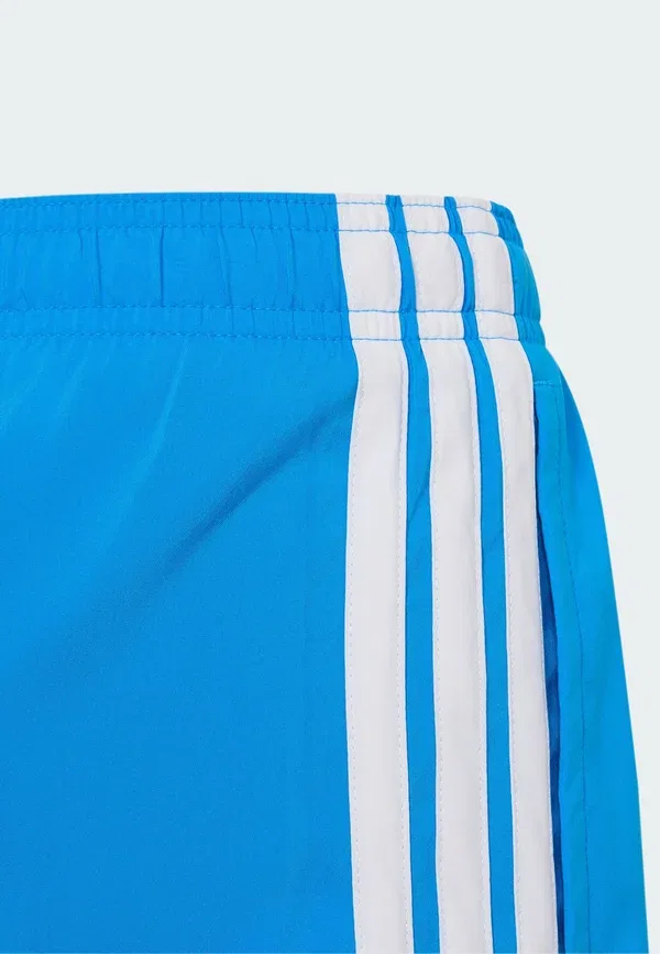 Плавки Adidas Performance 3S shorts, ярко-синий белый — фото 4