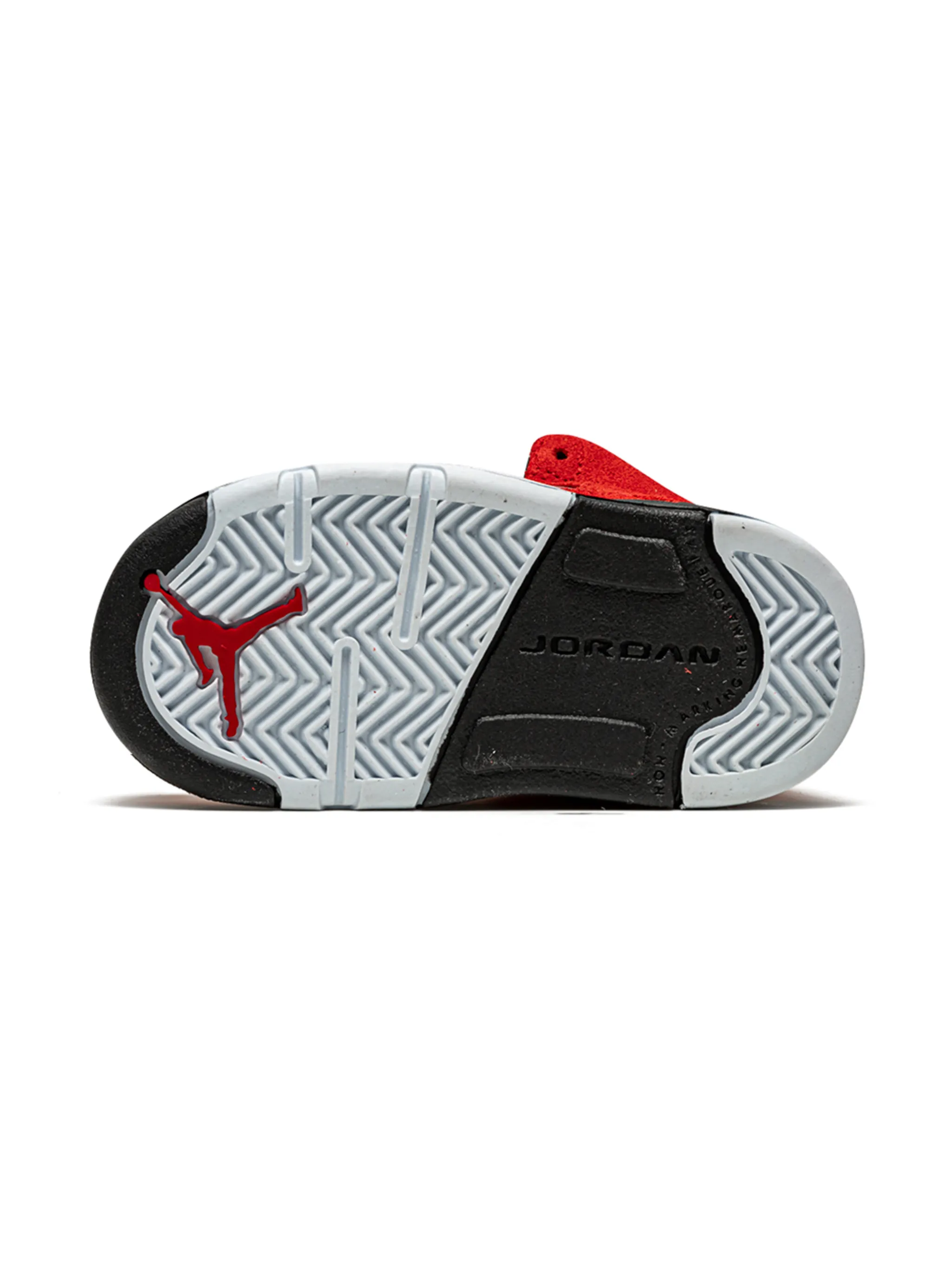 Кроссовки Air Jordan 5 Raging Bull Jordan Kids, красный — фото 4