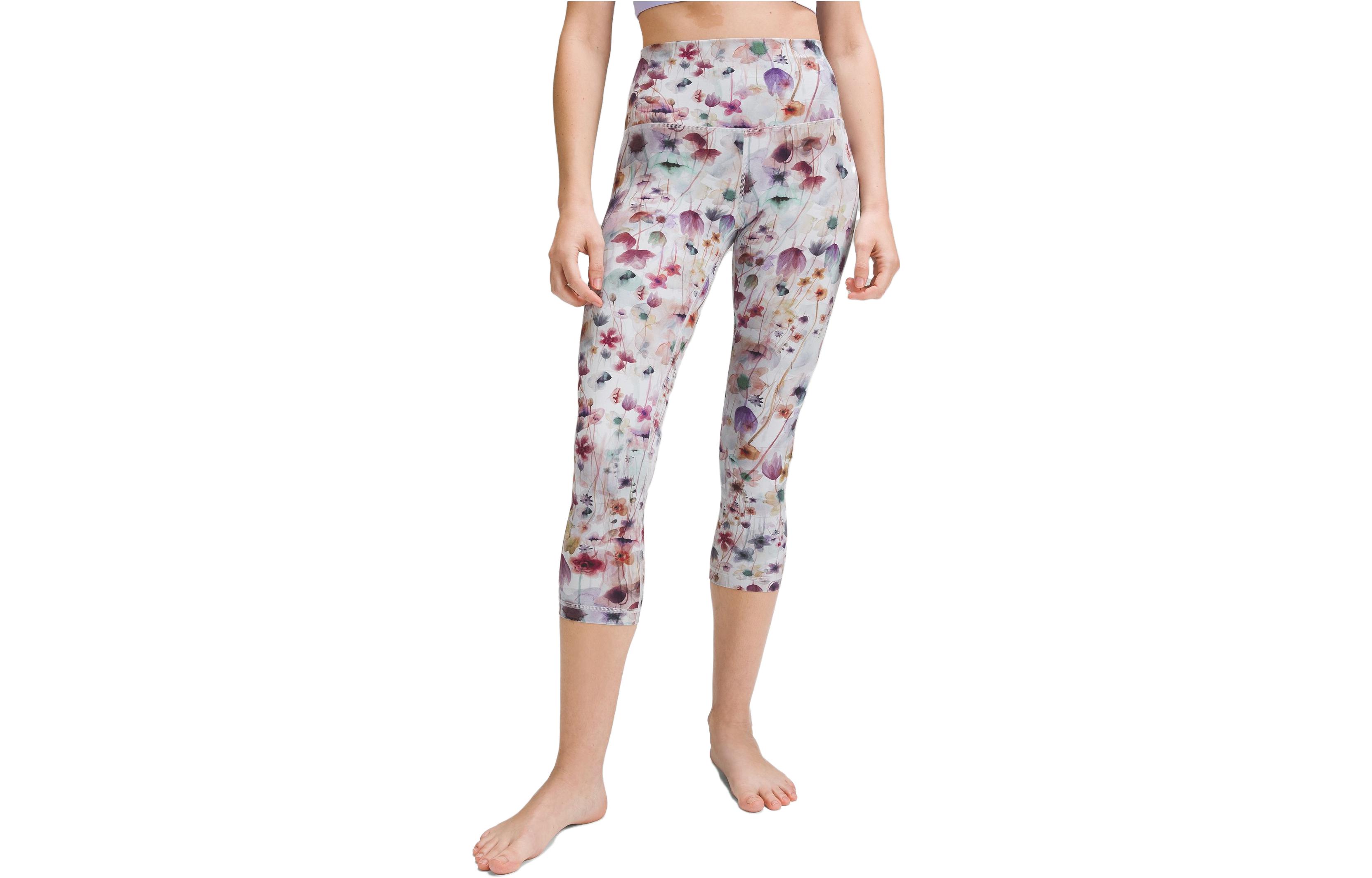 

Футболка Align Series SS23 Спортивные брюки 21' Женские Lululemon, Синий Акварельный Граффити/SDRM