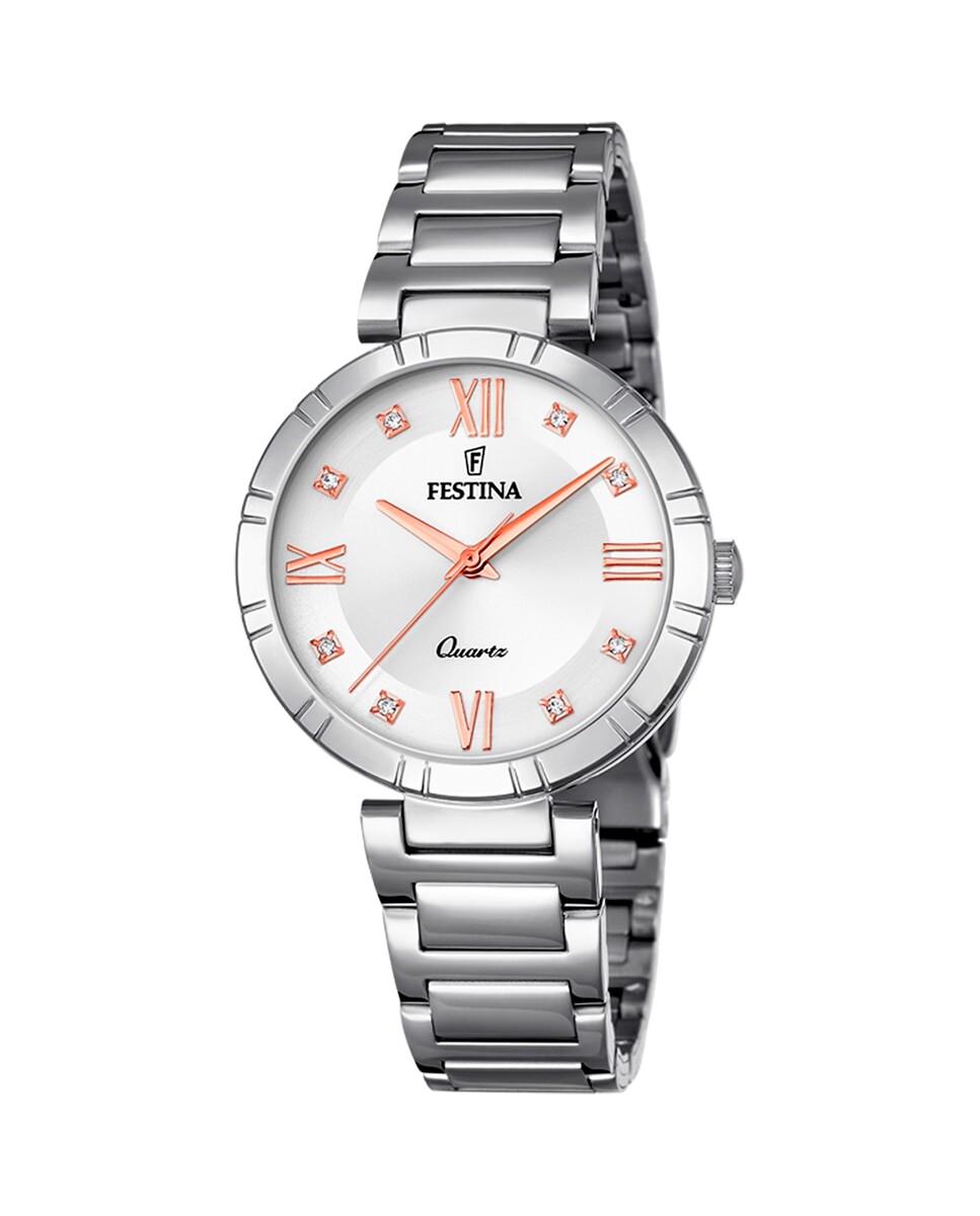 

F16936/B Женские часы Mademoiselle из серебристой стали Festina, серебро