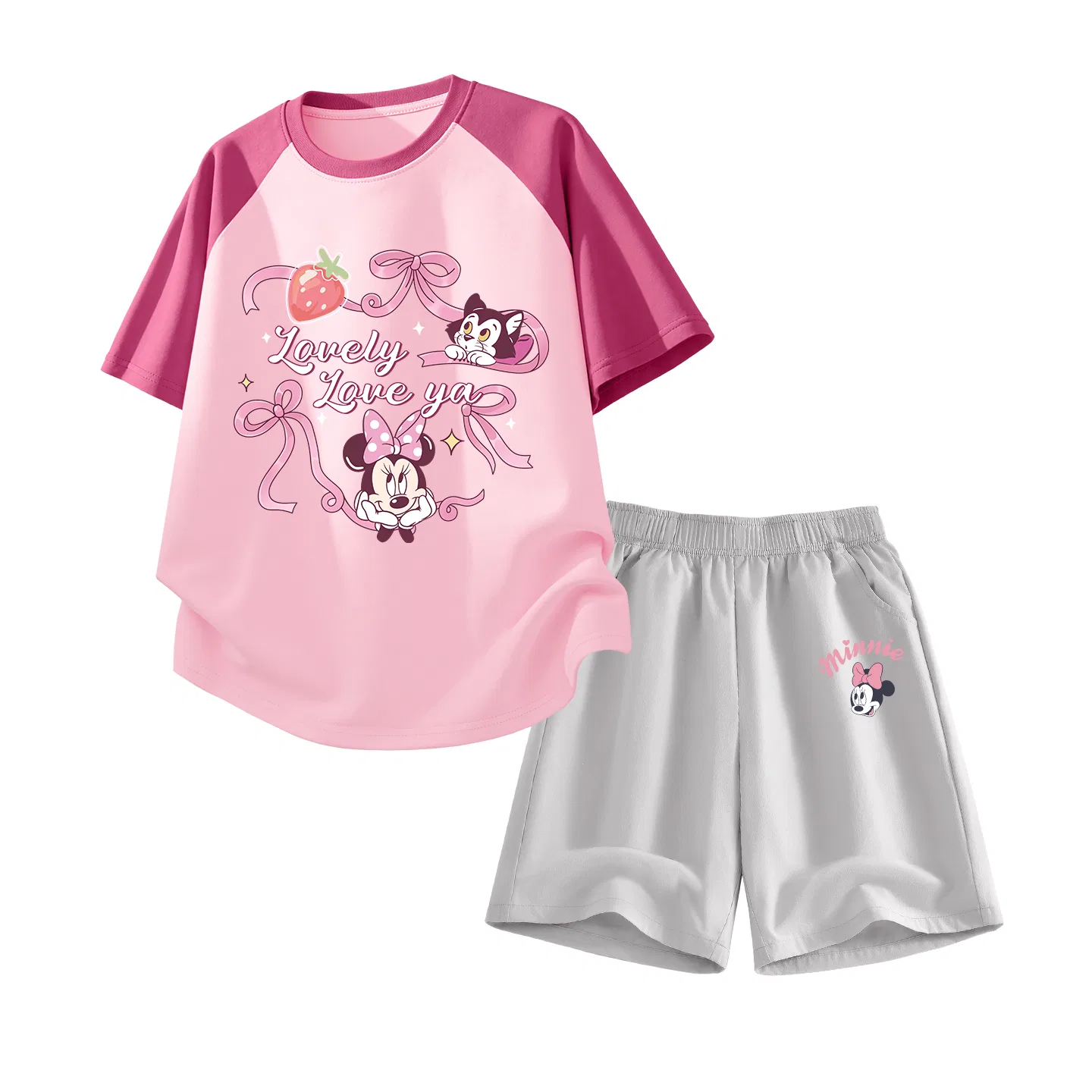 Детский спортивный костюм Disney Kids Casual Sportswear красный/серый
