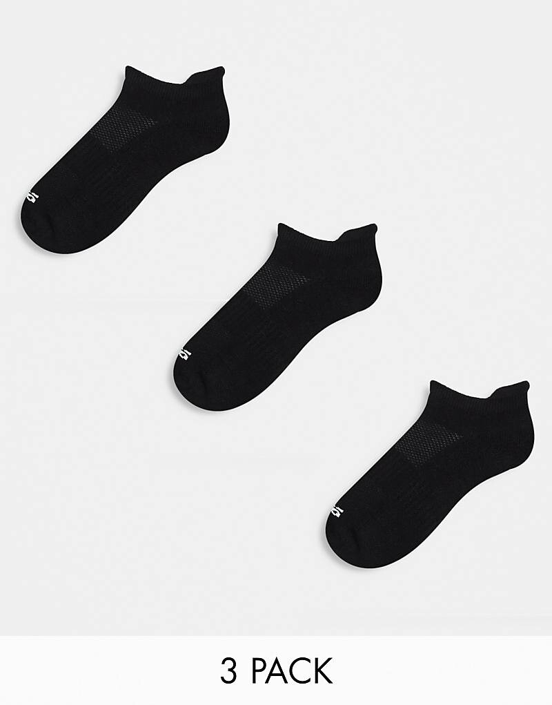 

Набор из трех антибактериальных спортивных носков ASOS 4505 Icon