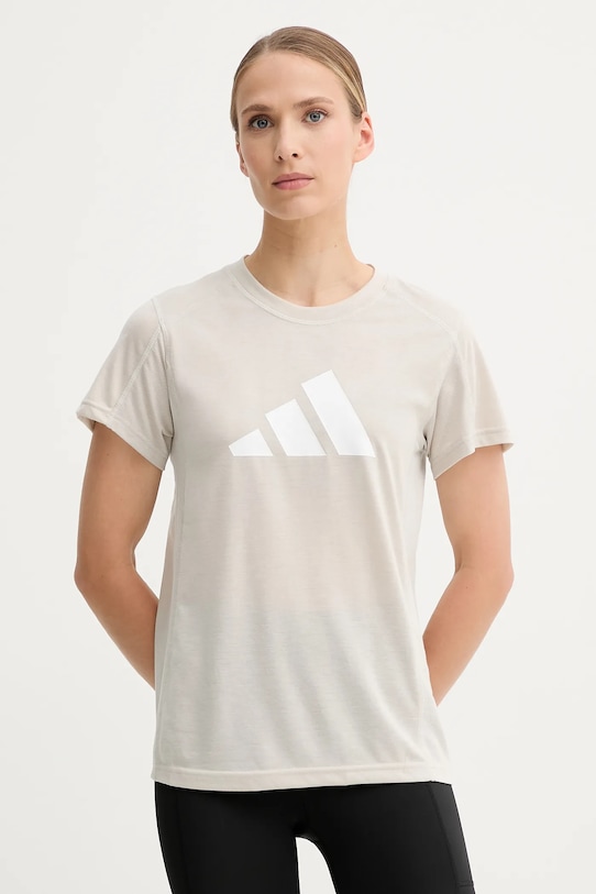 

Футболка для тренировок Train Essentials Adidas Performance, бежевый