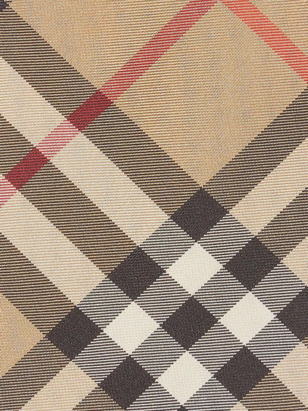 Галстук в клетку Vintage Check BURBERRY, коричневый — фото 2