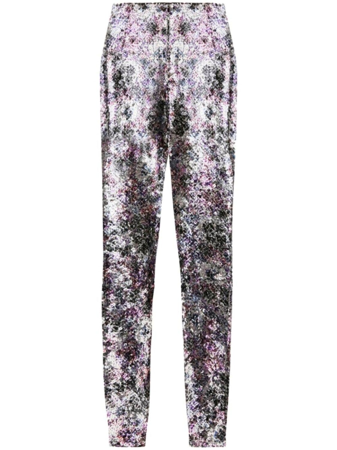 

ISABEL MARANT легинсы с пайетками, серебристый