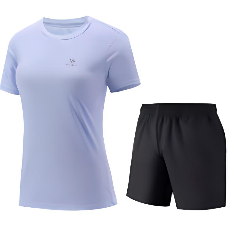 

Повседневный костюм женский с круглым вырезом Moderate CAMEL, clothing sets (stork синий/черный)