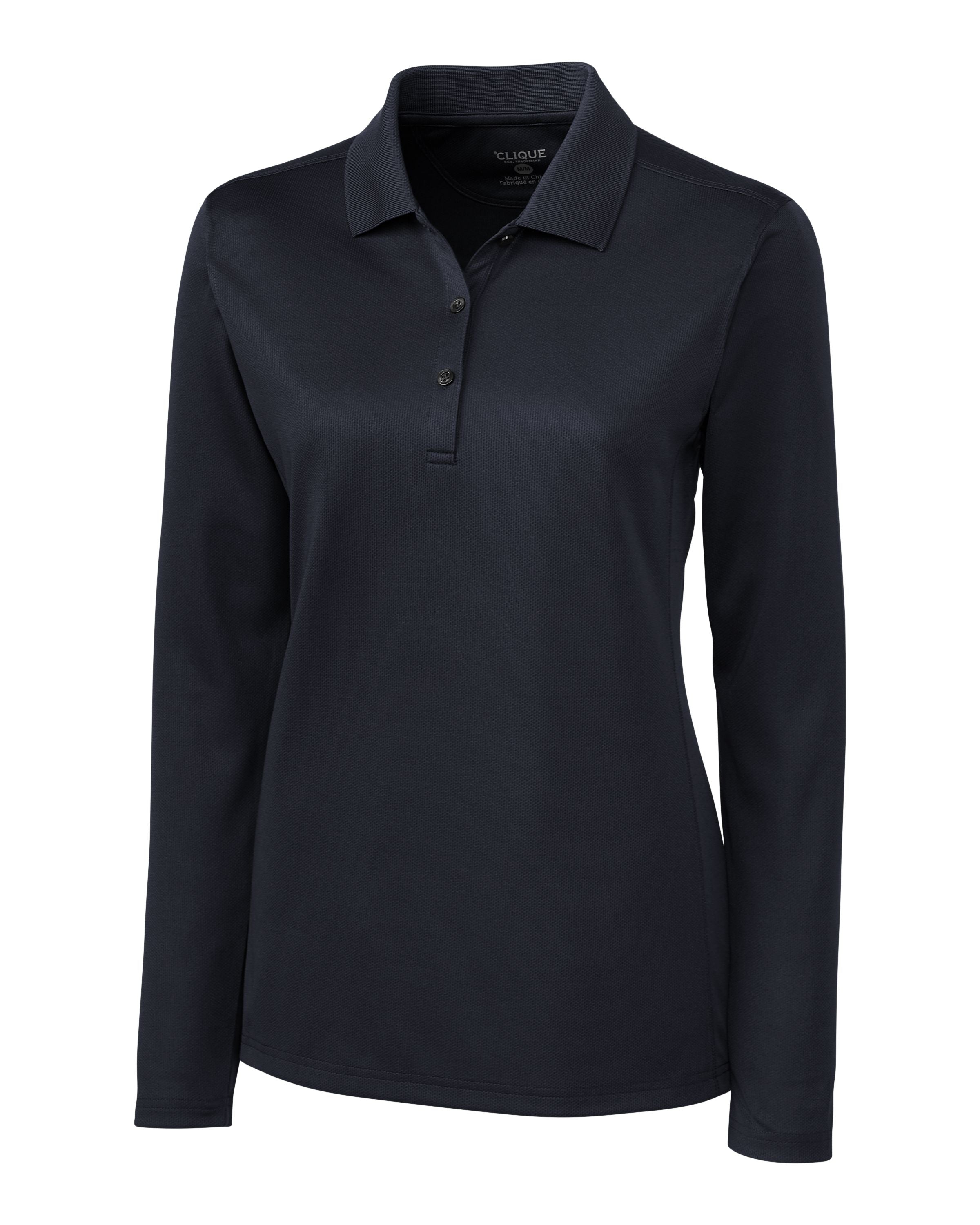 

Рубашка поло Clique L/S Ice Lady Pique, темно-синий