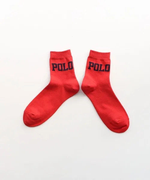 Носки короткие POLO RALPH LAUREN из органического хлопка с логотипом, изумрудные — фото 3