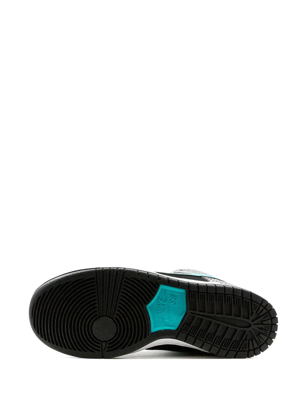 Кроссовки SB Dunk Low Pro Nike, серый — фото 4