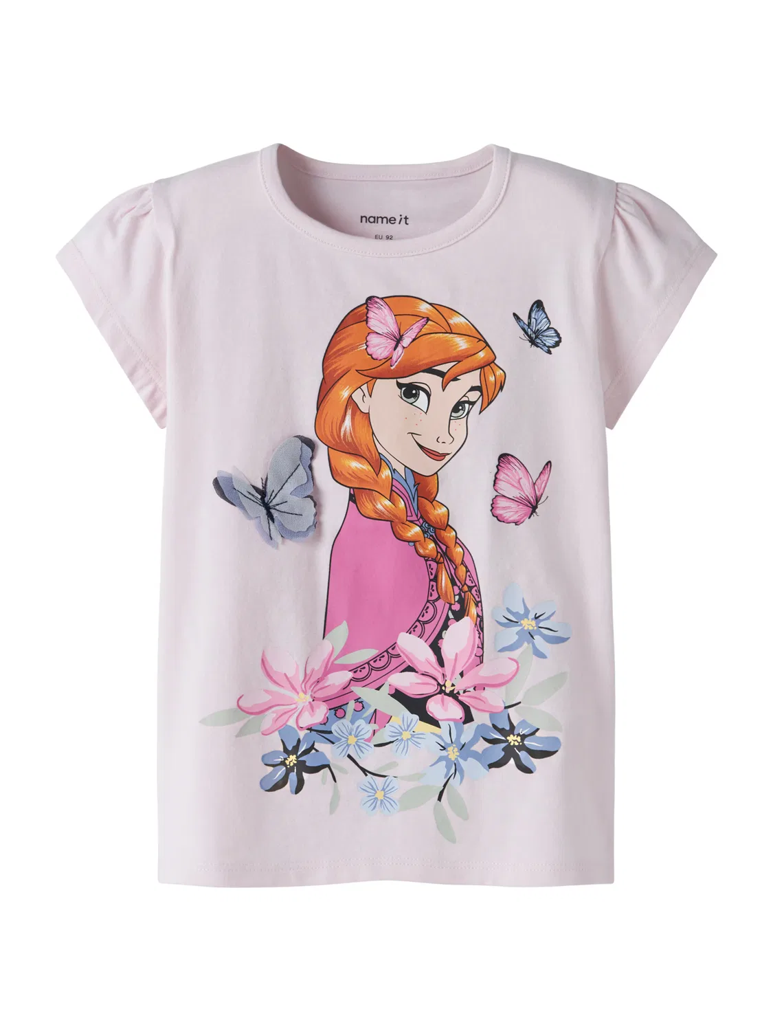 Футболка 'NMFMERI FROZEN' Name It, Rose/Light Pink