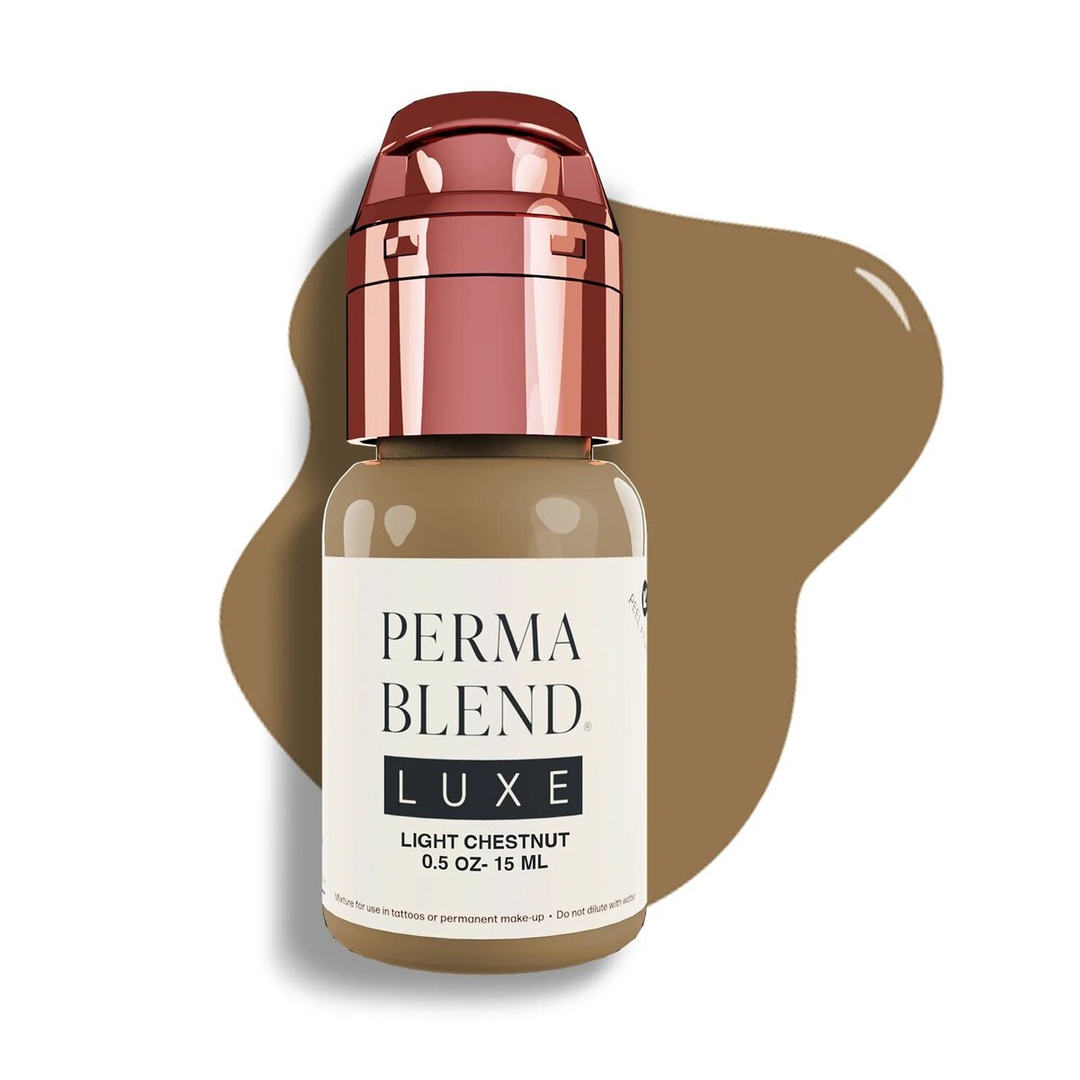 

Perma Blend Luxe, Пигмент для перманентного макияжа бровей Светлый каштан, 15 мл