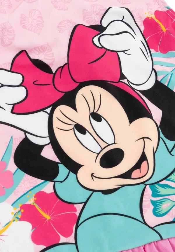Купальник минни маус дисней badeanzug mit rüschen schwimmanzug einteiler Disney, Rosa — фото 3