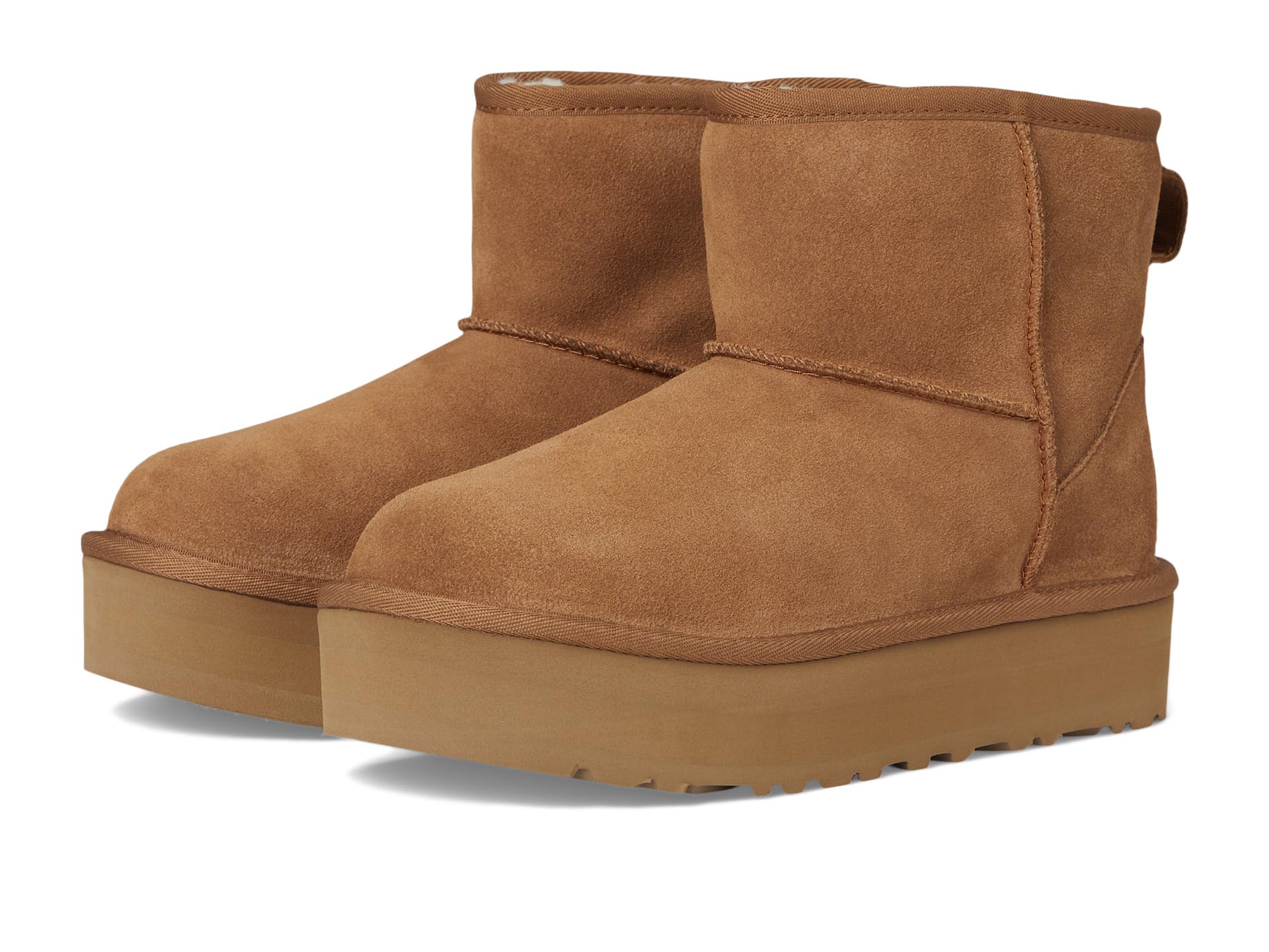 

Ботинки UGG Kids Classic Mini Platform, цвет Chestnut