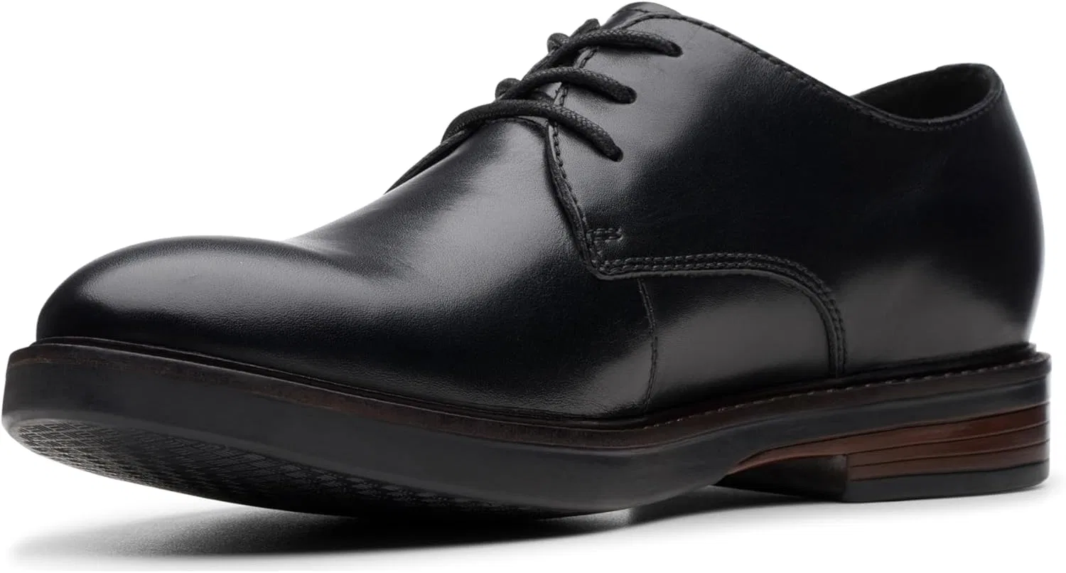 Мужские туфли Clarks Paulson Plain Oxford, Tan Leather