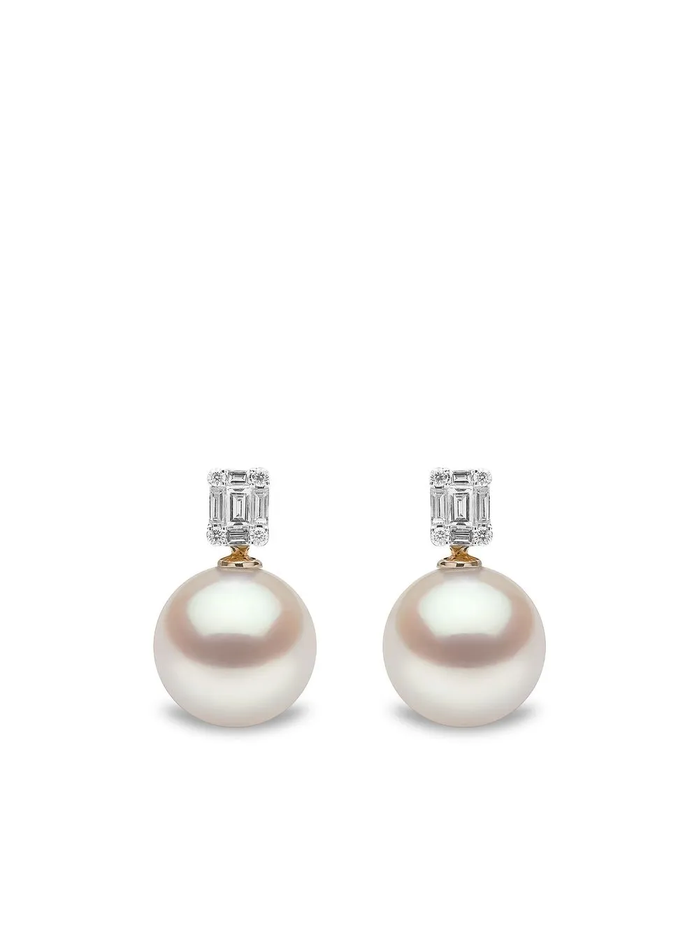 

Серьги Starlight из желтого золота с жемчугом и бриллиантами Yoko London, золотой