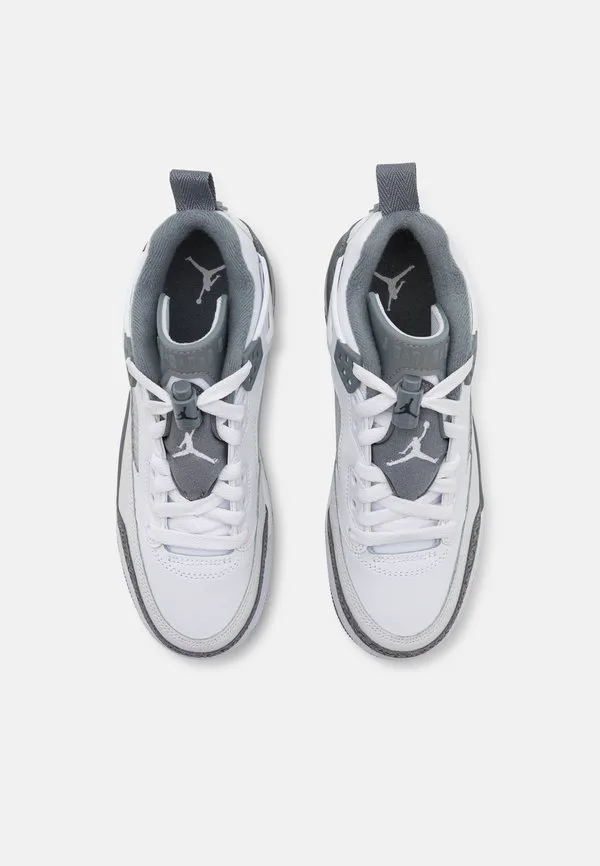 Кроссовки jordan spizike low унисекс Jordan, White/Cool Grey/Anthracite/Wolf Grey — фото 4