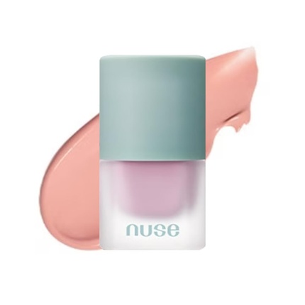 

Mousse Care Cheek Liquid Blush для щек - мягкий цвет, сияющий финиш Nuse