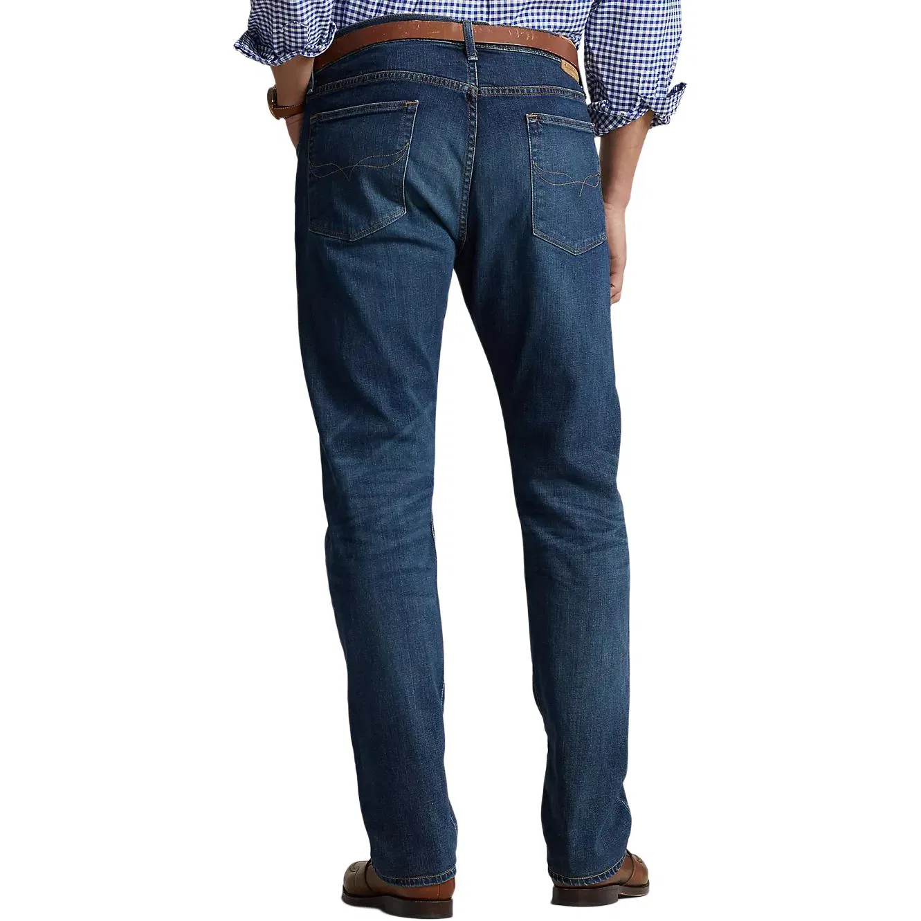 Джинсы модель Jeans бренд Polo Ralph Lauren синие — фото 4