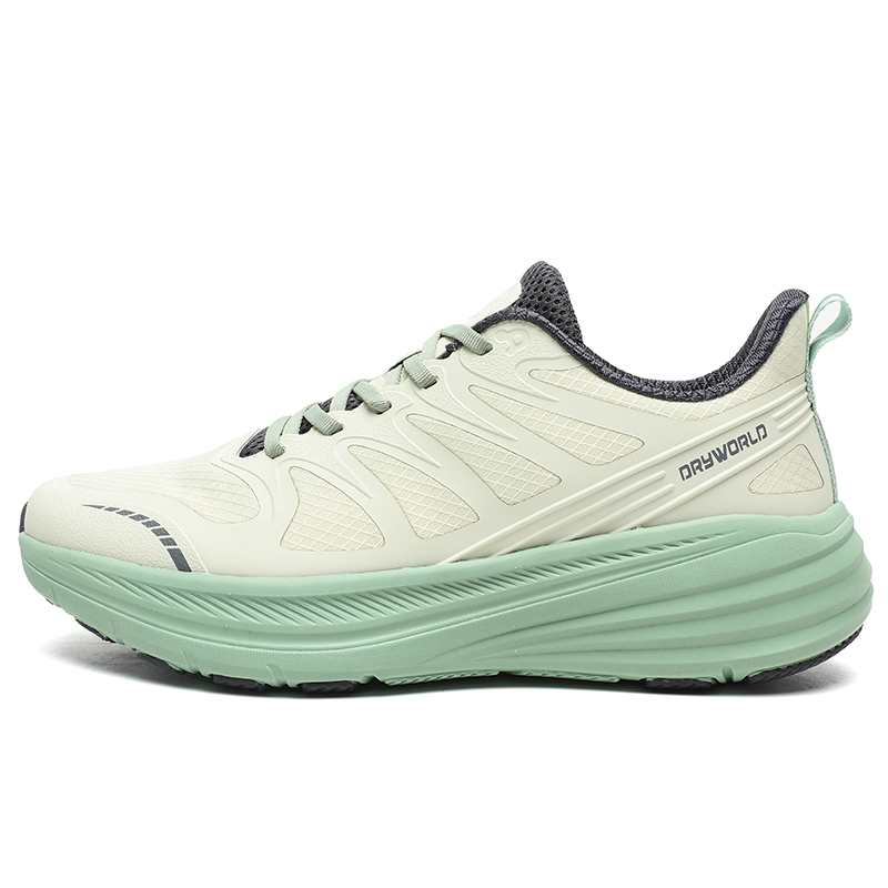 

DRYWORLD Амортизирующие нескользящие дышащие низкие кроссовки унисекс Dark Sea Green, цвет Dark Sea Green