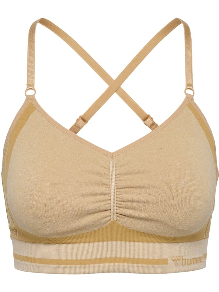 

Топ Hummel Top Hmlmt Yoga Damen, цвет CURDS & WHEY MELANGE