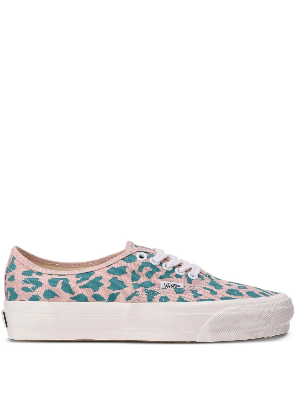 

Кеды с леопардовым принтом Vans, розовый