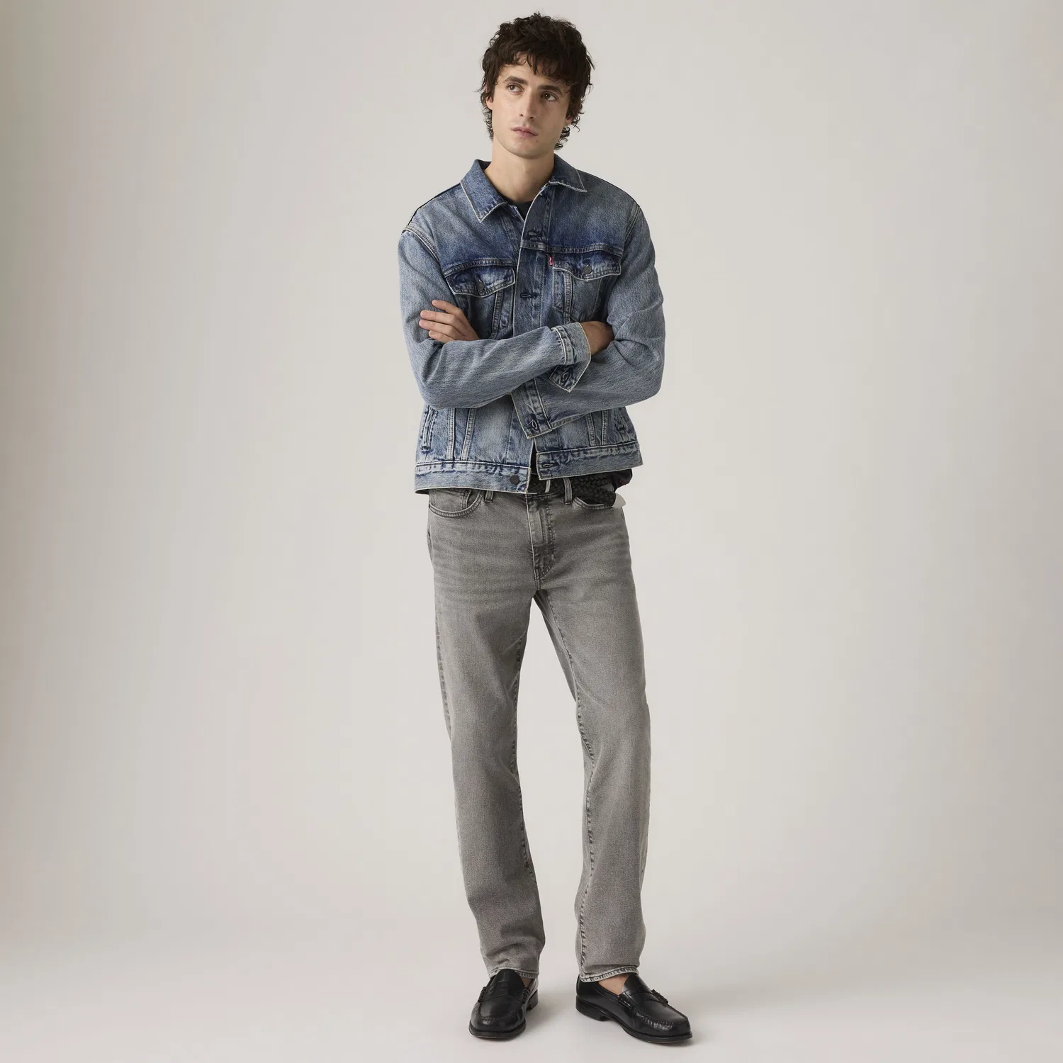 Прямые мужские джинсы 514 Levi's, Grey