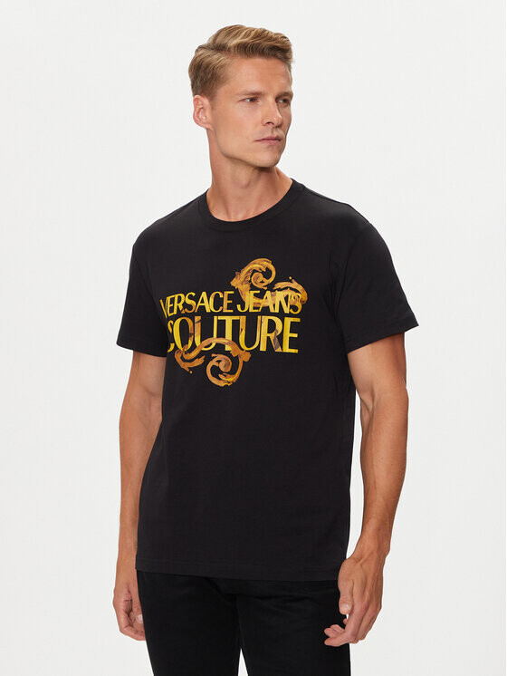 

Футболка стандартного кроя Versace Jeans Couture, черный