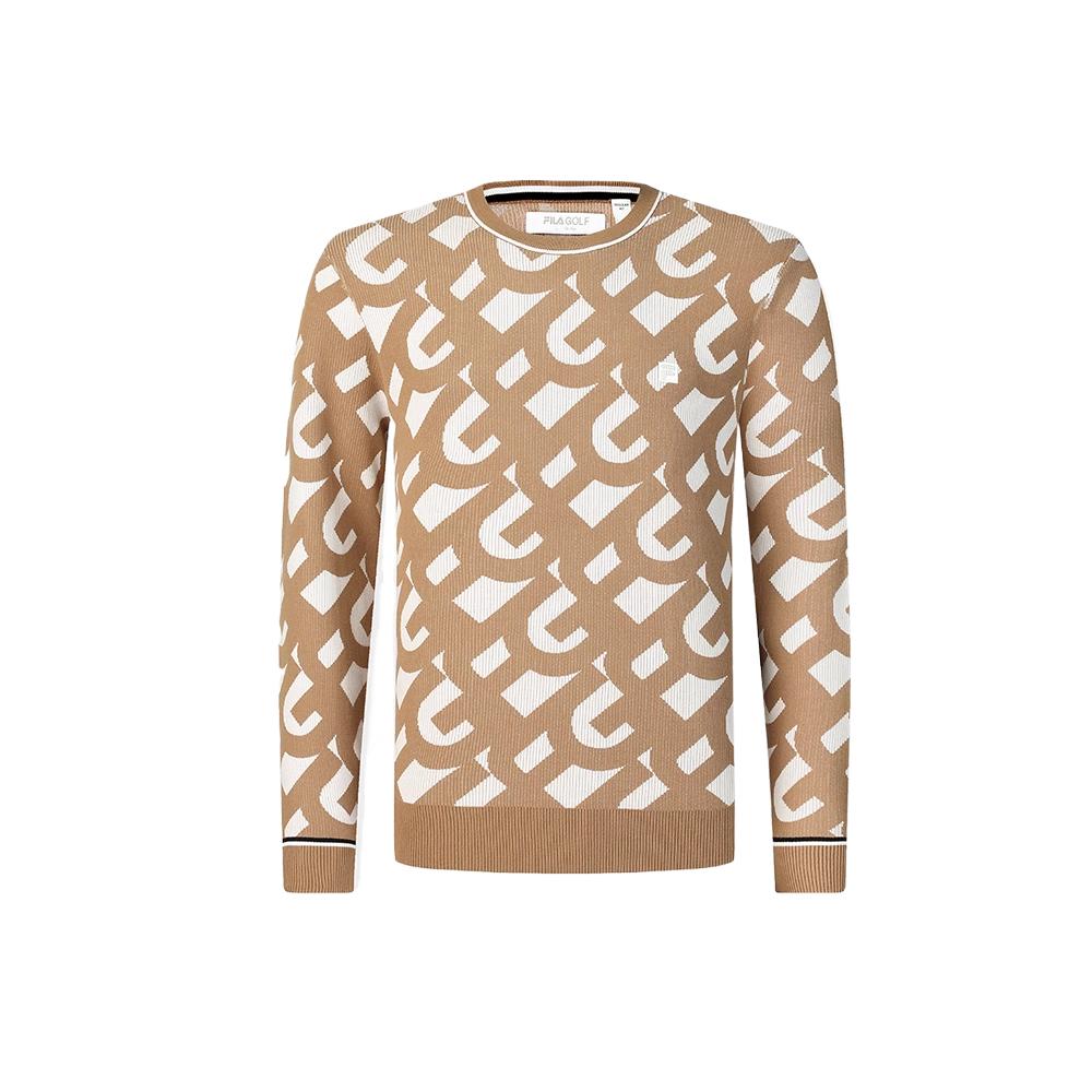 

FILA Свитер Golf Series мужской оранжево-желтый