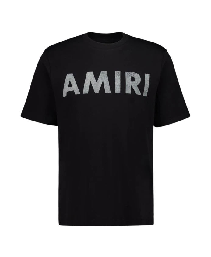 

Футболка с трафаретом логотипа Amiri, черный