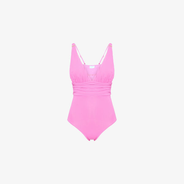

Купальник Panarea с V-образным вырезом из эластичной ткани Melissa Odabash, цвет watermelon