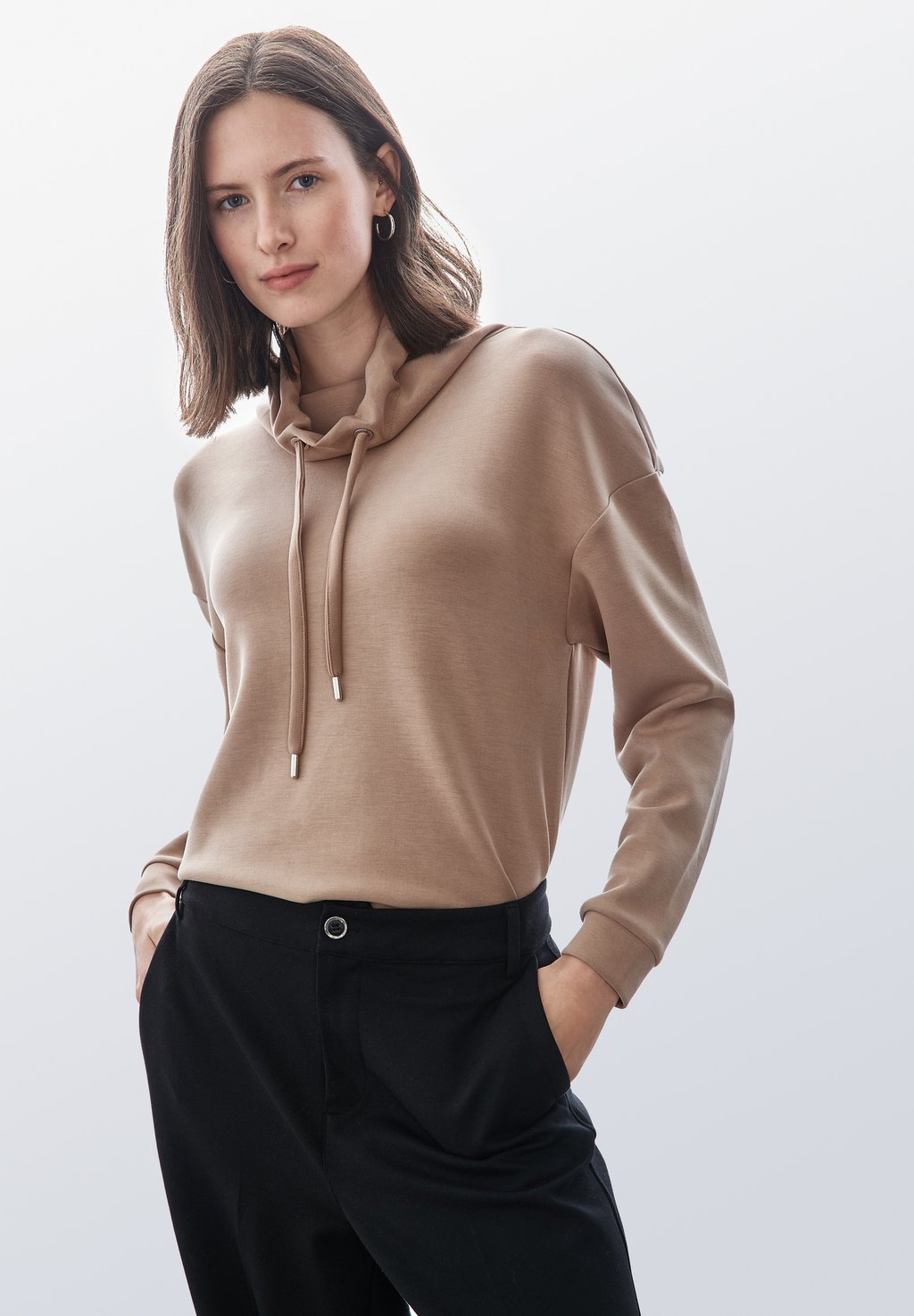 

Толстовка IM SILK LOOK Street One, коричневый