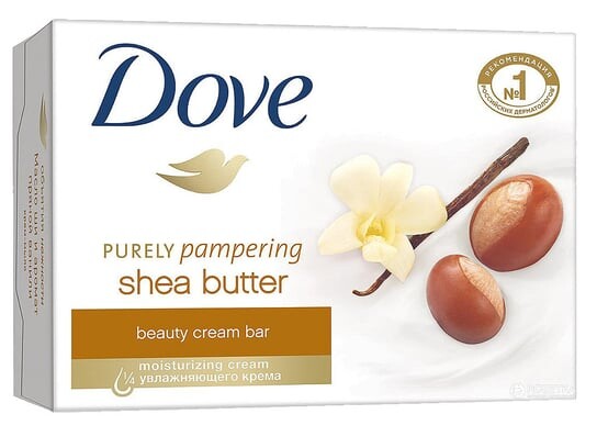 

Масло ши Purely Pampering, кусковое мыло, 100 г Dove