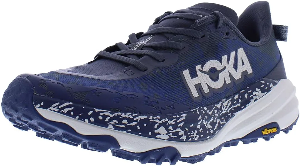 Мужские кроссовки HOKA ONE ONE Speedgoat 6, серый/синий